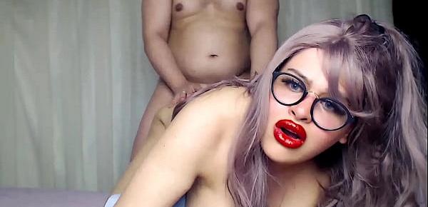  Big Tit Instagram Model ANAL REACTION